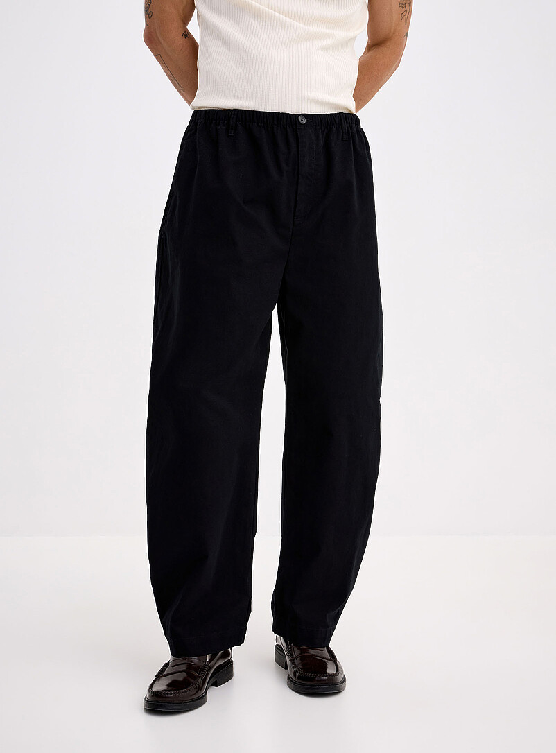 Colourful elastic-waist canvas pant Madrid fit - Barrel product image 2