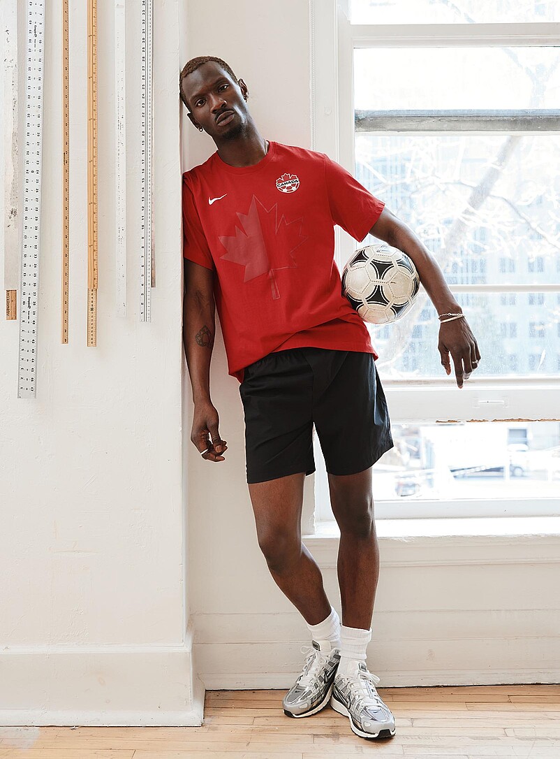 Lightweight stretch nylon short Inseam: 7" (18 cm) product image (primary)