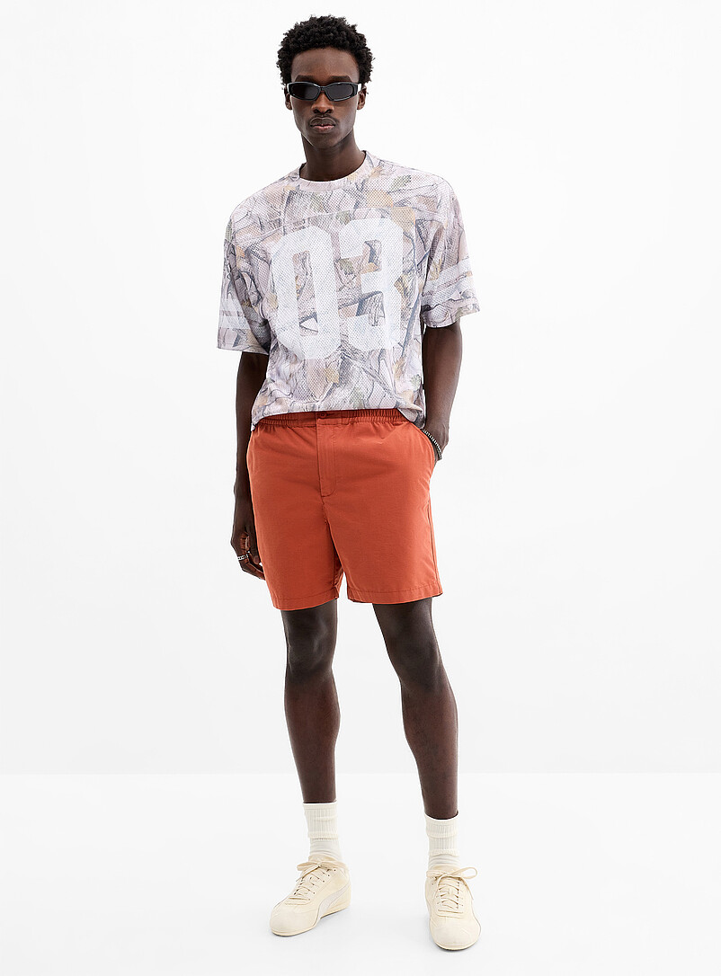 Recycled Cotton 6" Deck Short Regular Fit