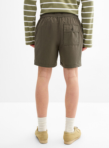 Recycled cotton 6" deck short <b>Regular fit</b>