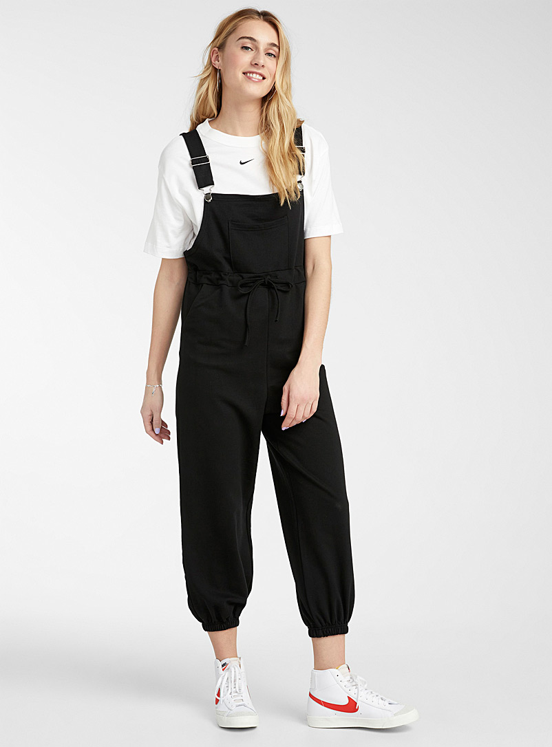 Utility sweatpant overalls | Twik 