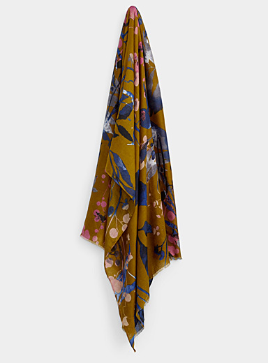 Women's Silk Scarves, Squares, Bandeaus in Luxe Prints