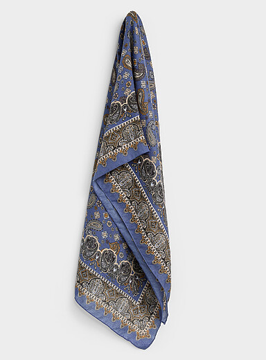 L'&eacute;charpe l&eacute;g&egrave;re paisley neutre