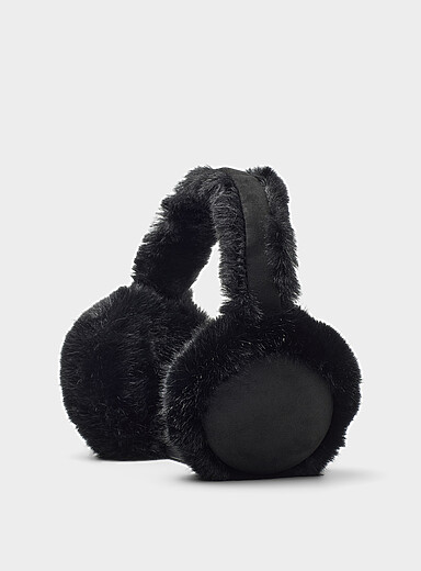 Faux-fur ear muffs