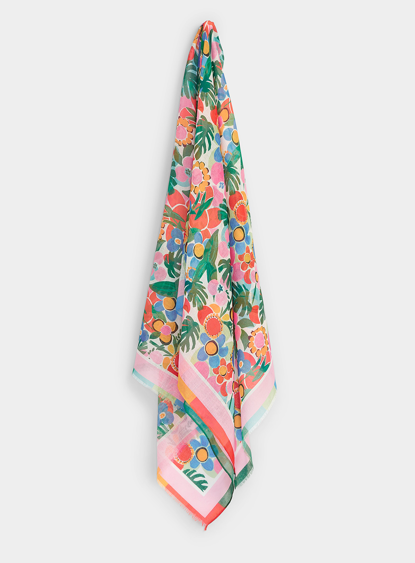Simons - Women's Wildflower field lightweight scarf