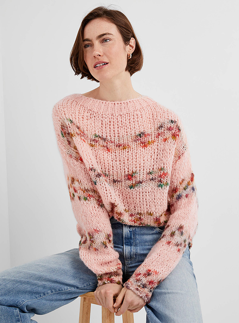 Striped & Patterned Sweaters for Women | Simons Canada