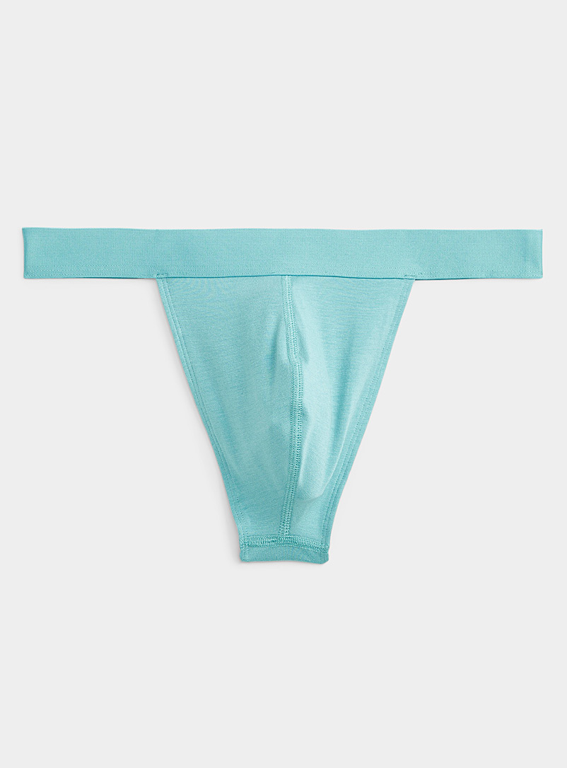 C-in2: Le tanga turquoise Vert pour homme