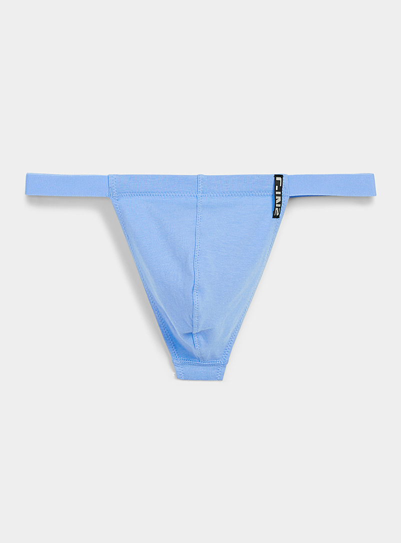 C-in2 Blue Nu cotton-modal thong for men