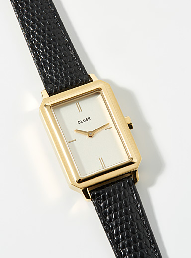 Fluette textured leather watch | Cluse | Shop Women's Watches Online ...