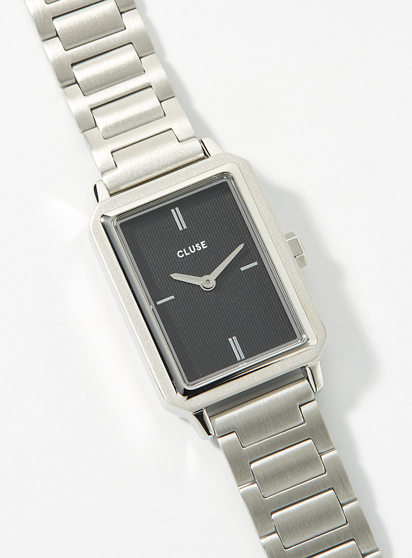 Cluse Silver Fluette silver watch for women