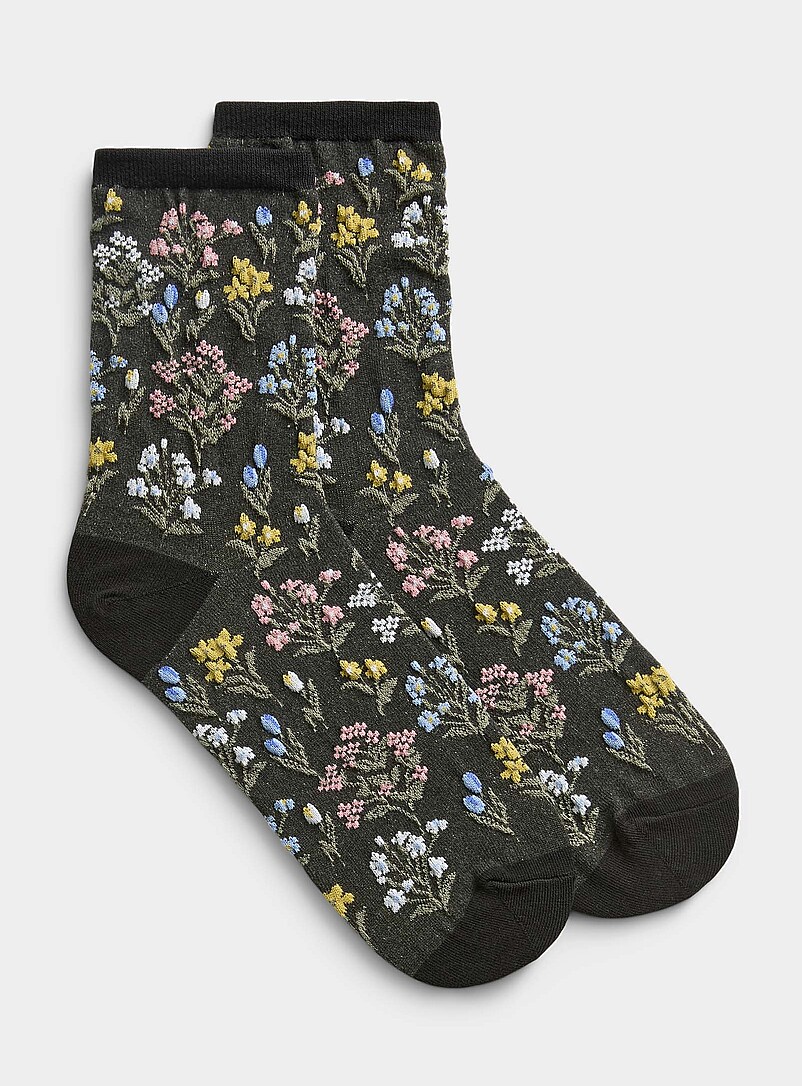 Spring blossom socks product image (primary)