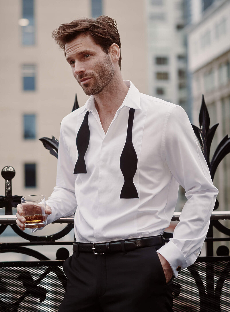 Origami-collar tuxedo shirt Modern fit | Le 31 | Shop Men's Semi-Tailored Dress Shirts | Simons Origami-collar tuxedo shirt Modern fit | Le 31 | Shop Men's Semi-Tailored Dress Shirts | Simons