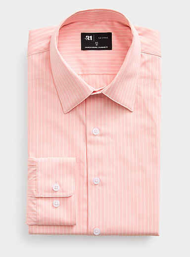 Dual-stripe poplin shirt <b>Standard fit</b>