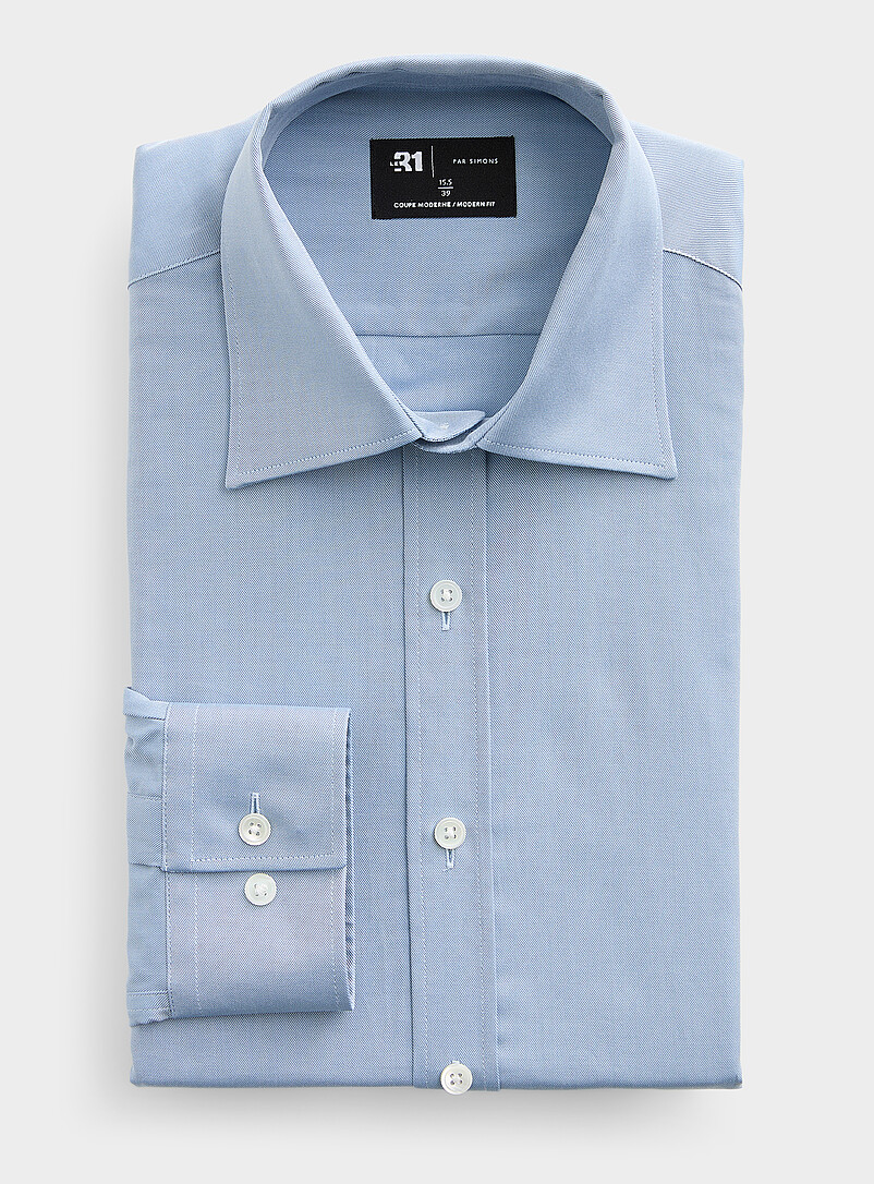 Organic cotton twill shirt Modern fit product image (primary)
