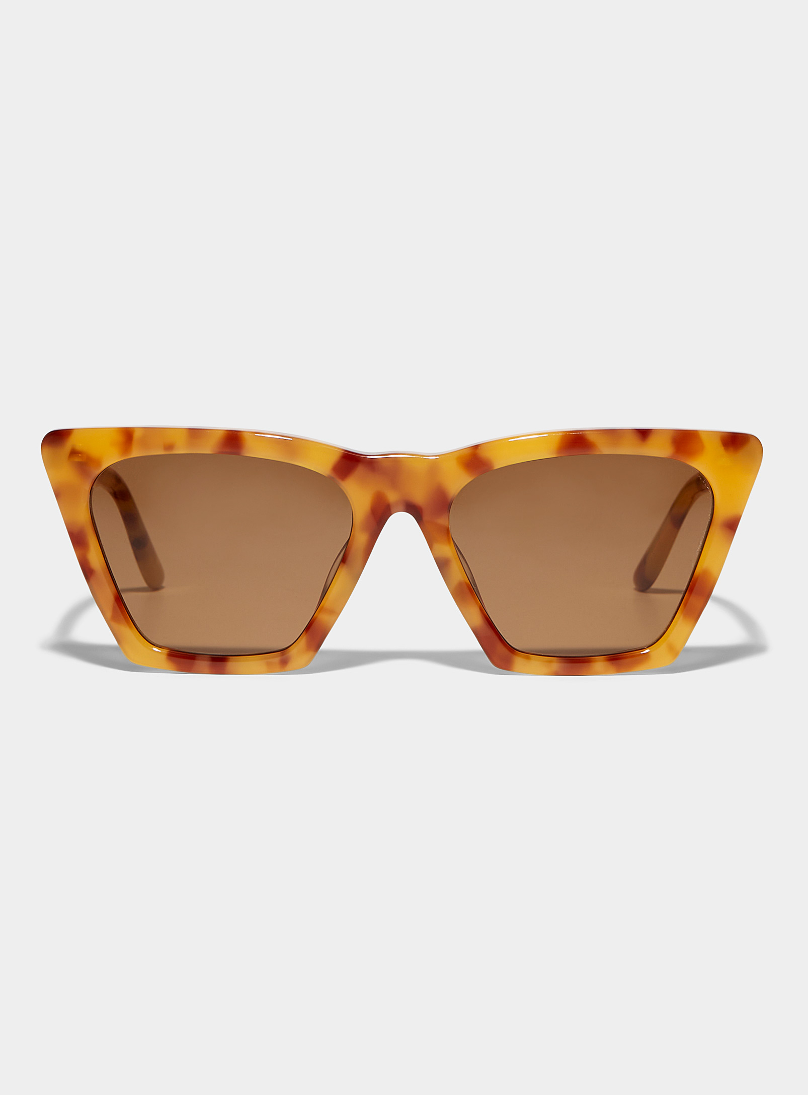 Illesteva Lisbon Sunglasses In Medium Brown