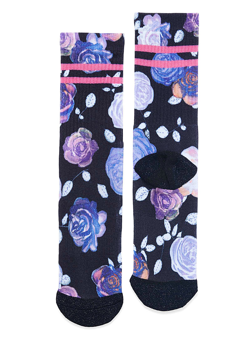Simons Assorted Vibrant pattern socks for women