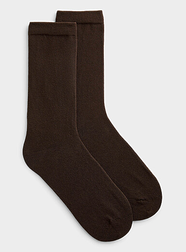 La chaussette unie extensible