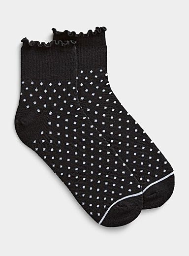Ultra-soft monochrome socks Set of 3