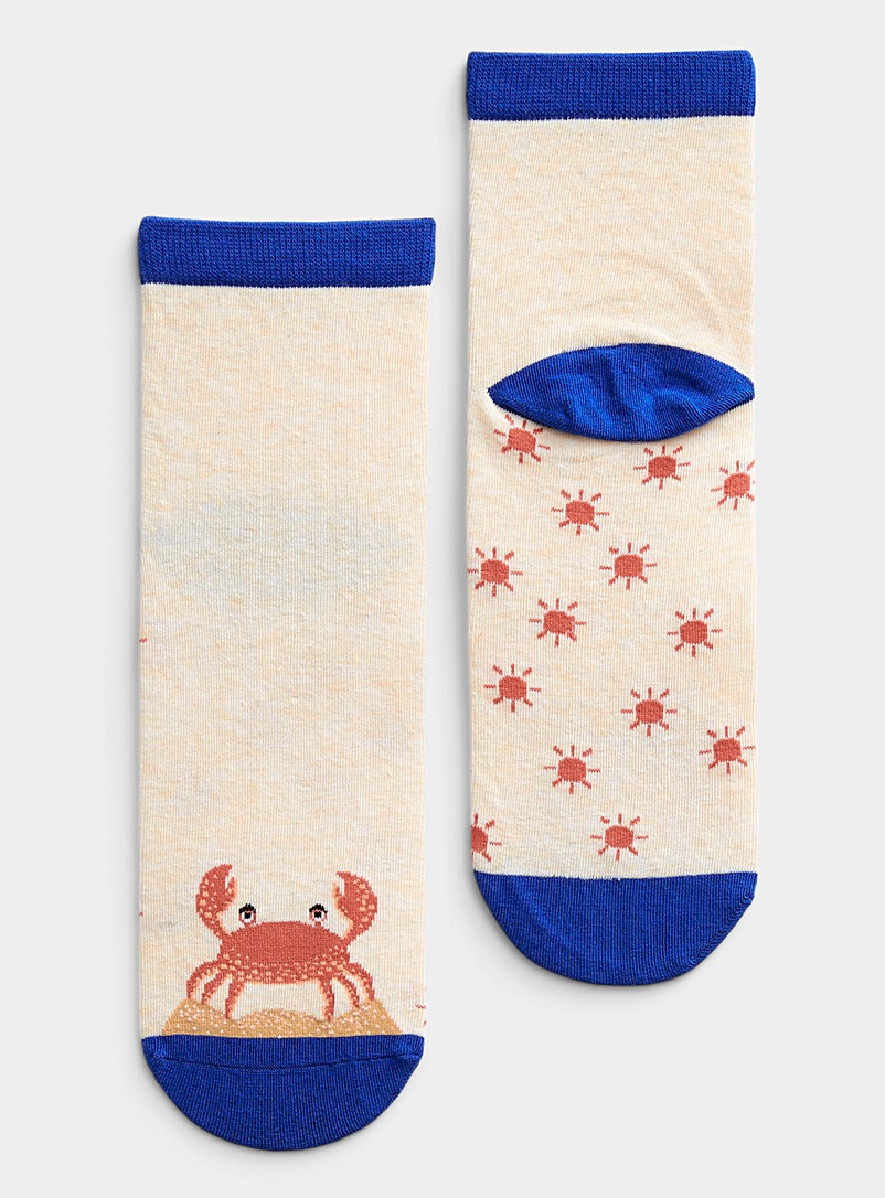 Simons Assorted Colourful animal socks for women