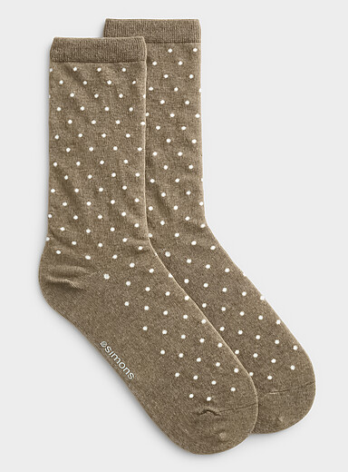 Mini polka dot socks