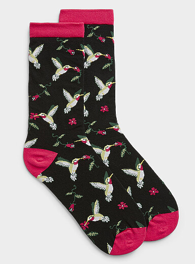 La chaussette animaux mignons