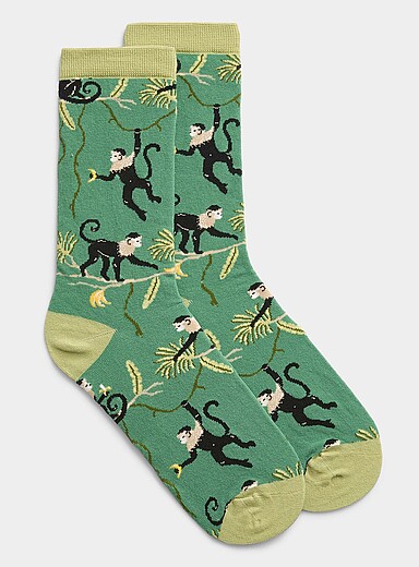 La chaussette animaux mignons