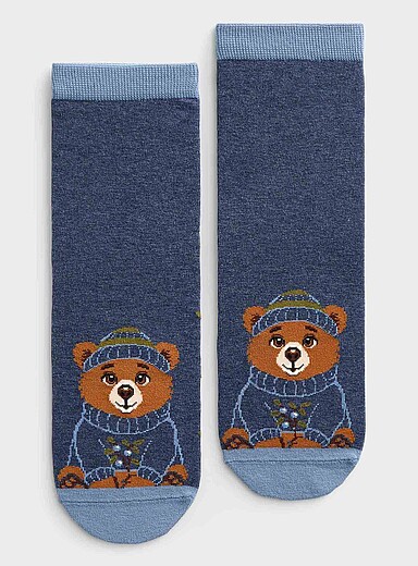 La chaussette cheville animal mignon