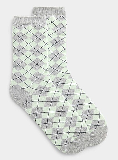 Argyle socks