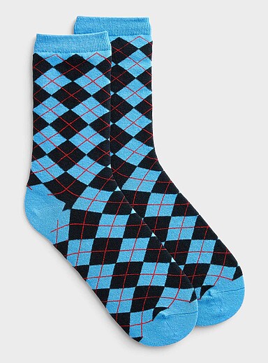 Argyle socks