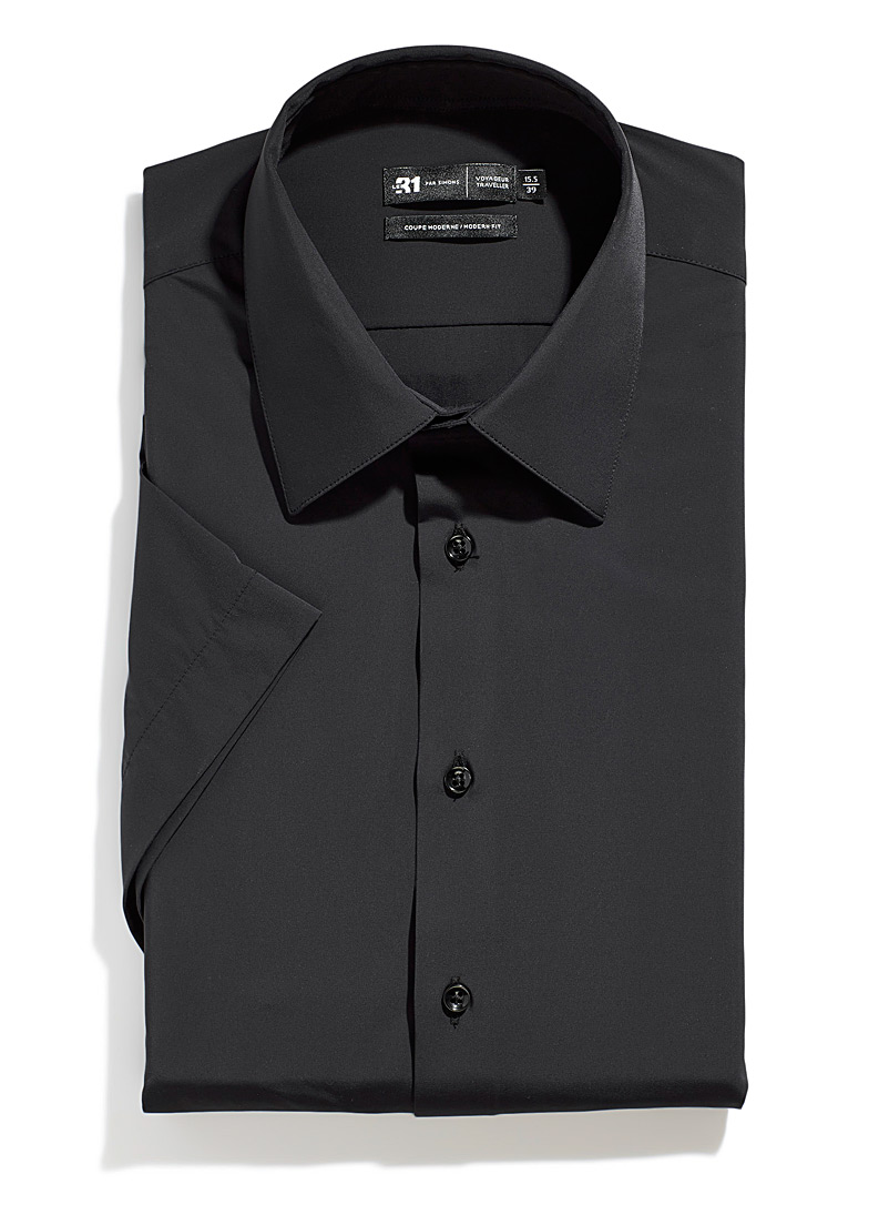 CHEMISE HOMME MANCHES COURTES NON IRON - MODERNE