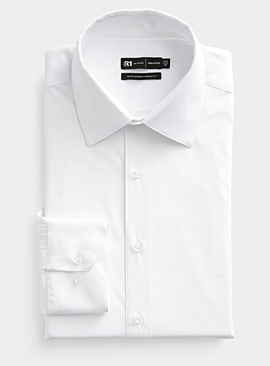 Minimalist stretch shirt Slim fit, Le 31, Shop Men's Tailored Fit Dress  Shirts
