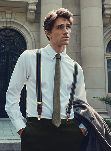 Buttoned-collar Oxford shirt <b>Modern fit</b>
