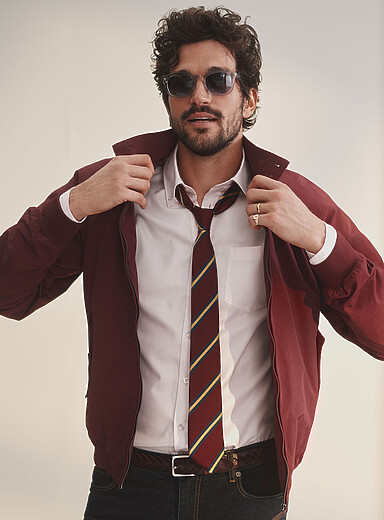 La chemise oxford col boutonn&eacute; <b>Coupe moderne</b>