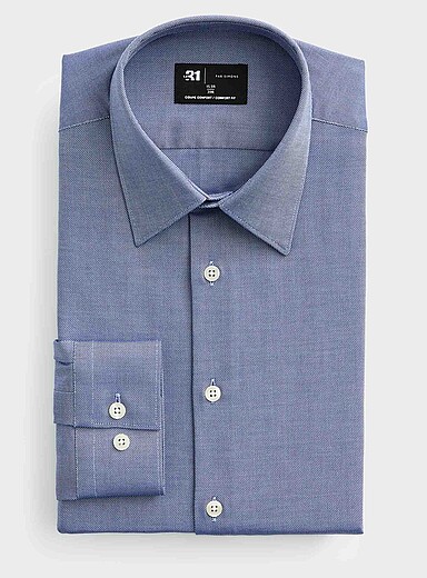 La chemise Dobby extensible <b>Coupe confort</b>
