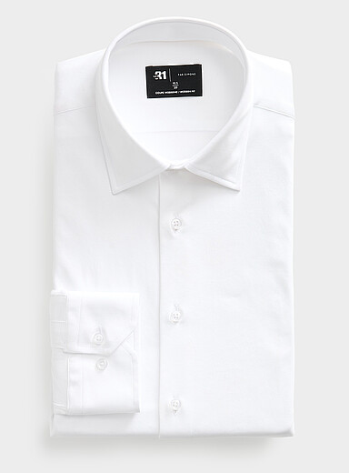 La chemise extensible pur coton <b>Coupe moderne</b>