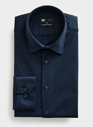 Stretch 100% cotton shirt <b>Modern fit</b>