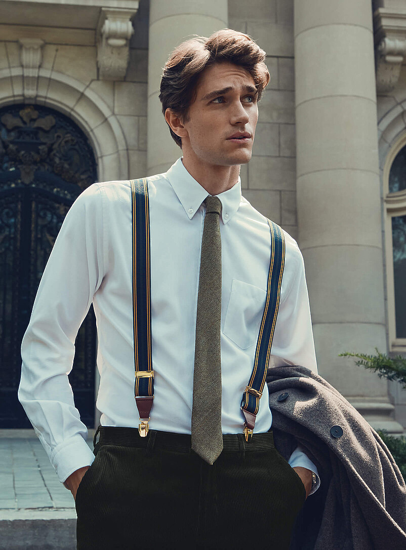 Buttoned-Collar Oxford Shirt Modern Fit