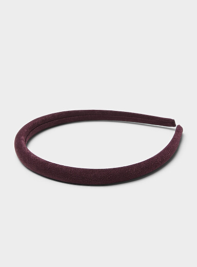 Velvety headband