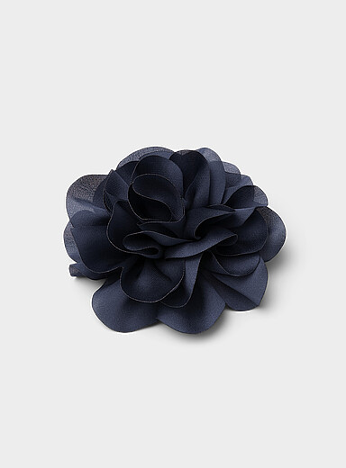 Le 31: La broche fleur d&ocirc;me Noir pour homme
