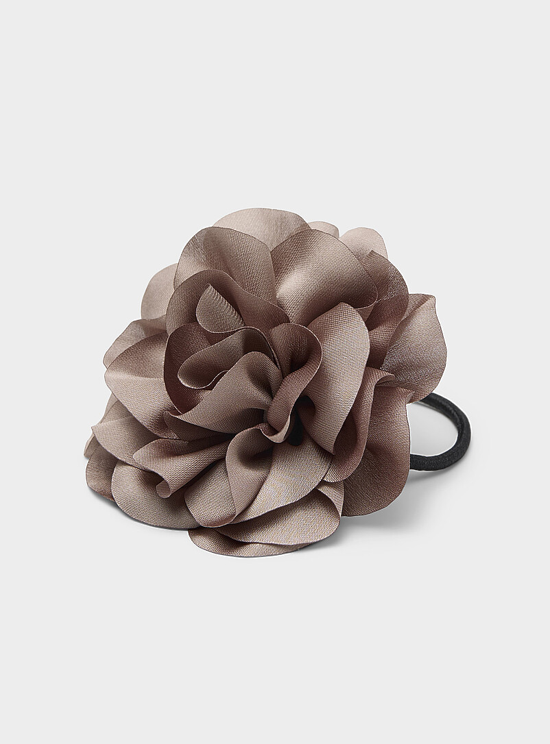 Large Flower Hair Tie