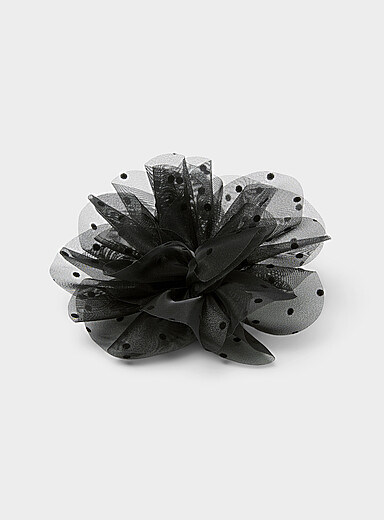 Polka dot swiss tulle XL brooch product image 2