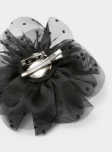 Polka dot swiss tulle XL brooch product image 3
