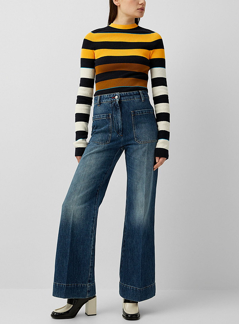 Victoria Beckham Assorted Horizontal stripes sweater for women