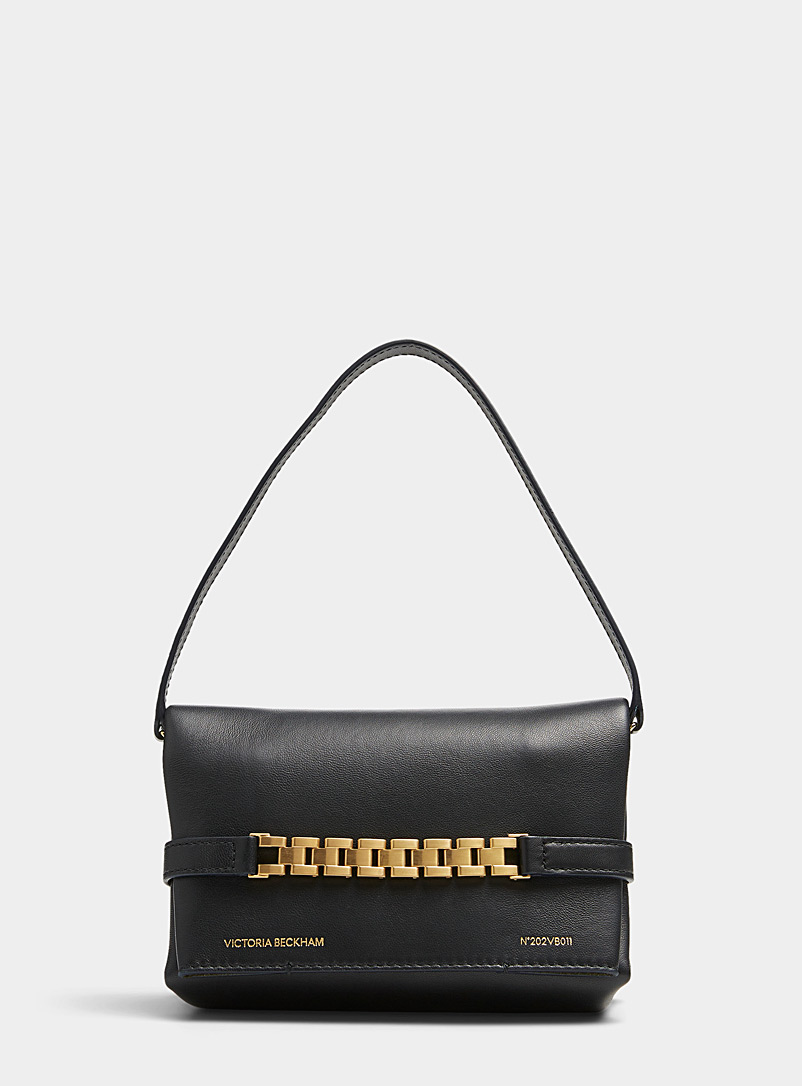 Victoria Beckham Black Golden chain bag for women