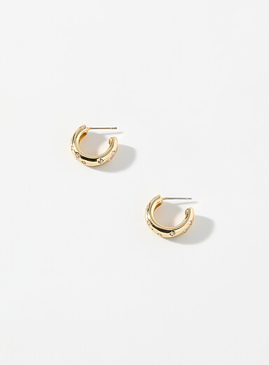 Les demi-anneaux incrust&eacute;s de cristaux