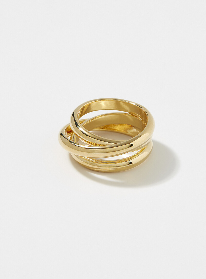 Three-hoop ring product image (primary)