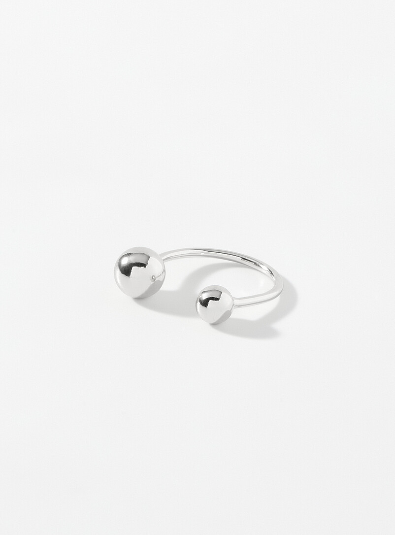 Sphere Open Ring