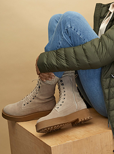 Military platform boots Women | Simons 