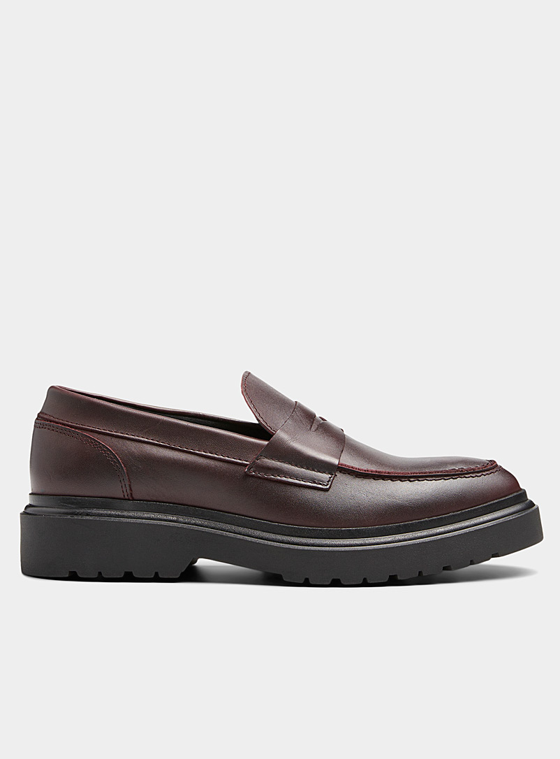 Simons Ruby Red Britton penny loafers Men for men