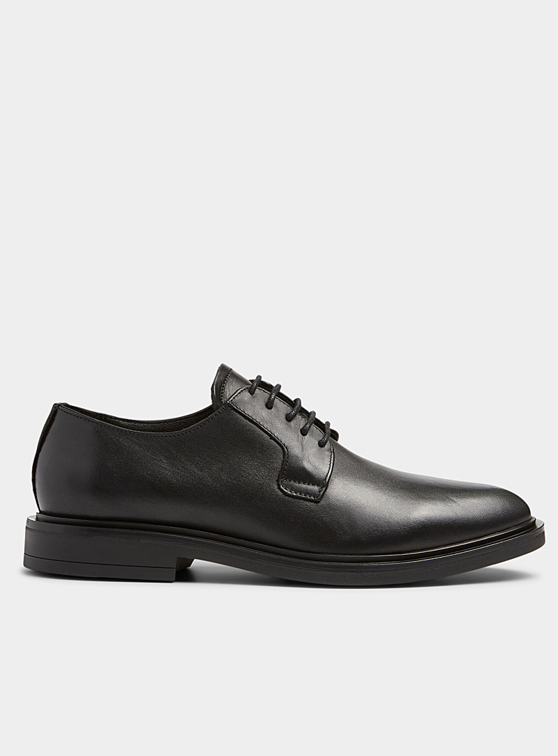 Simons Black Clean blucher shoes Men for men